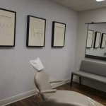 examination room with dental chair